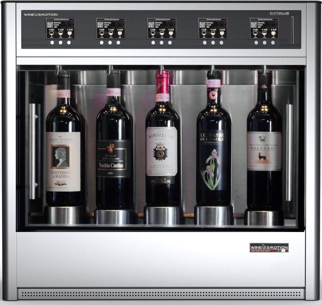 Wineemotion wine and liquor dispensers